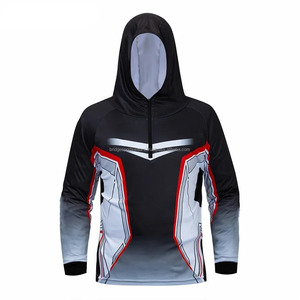 Sudadera con Capucha Unisex para Baloncesto, Manga Larga, 100% Poliéster, Color Sólido, Transpirable - Product Image 3