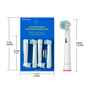Bio-Compatibility Certified Replacement <b>Toothbrush</b> <b>Heads</b> for Oral-B Electric Refills Medium Bristle Household Use Wholesale OEM - Product Image 3