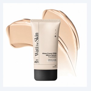 รองพื้นเกาหลี K-Beauty Glow Cover PDRN Micro Spicule Foundation เฉดสี 21 ผลิตในเกาหลี - Product Image 6