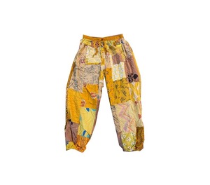 Pantalones Harem de retazos para todas las estaciones con cintura elástica, ropa holgada de Festival de verano para mujeres y hombres, venta al por mayor, pantalones de verano con bolsillos - Product Image 1