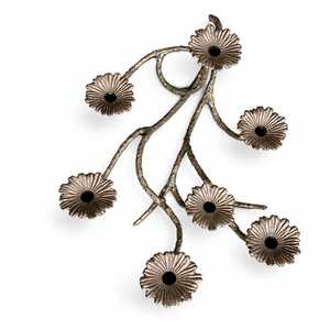 Juego de Portavelas de Metal de Lujo con Forma de Caballito de Mar, Decorativo, para Velas Cónicas, Centro de Mesa con Temática Costera, Acabado en Dorado y Plateado - Product Image 4