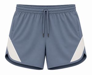 Shorts de sport pour homme en polyester noir, taille mi-haute, avec cordon de serrage, séchage rapide, respirant, écoresponsable, avec bande latérale et logo tricoté sur le devant - Product Image 1