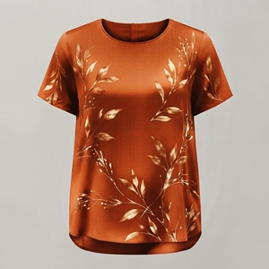 Nouveaux T-shirts décontractés pour femmes, personnalisables, de haute qualité, 190 g, été, confortables et doux, vente en gros à prix réduit - Product Image 6