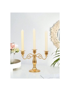 Sophisticated Metal <b>Candelabra</b> For Candle Display Home Decoration Dining Tables And Premium Event Centerpieces - Product Image 1