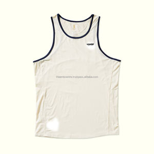 Débardeur solide pour hommes Stringer Fitness Singlet Sleeveless Workout Shirt Gym Undershirt Clothing - Product Image 4