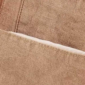 Veste en jean personnalisée pour femme, respirante, imperméable, décontractée, multi-poches, manches longues, doublure en coton, service OEM - Product Image 2