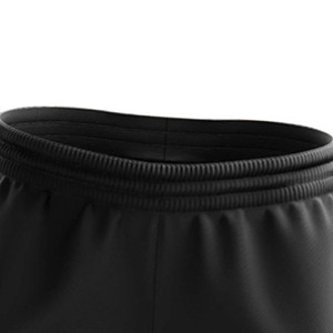 Pantalon de survêtement sportif noir pour homme, taille élastique, séchage rapide, motif imprimé par sublimation, léger, idéal pour l'été - Product Image 4
