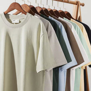 เสื้อยืดเปล่าคุณภาพสูง 100% ผ้าฝ้าย ราคาโรงงาน ผู้ผลิต รับสกรีนโลโก้ แขนสั้น ทรงปกติ 220 กรัม ใส่ได้ทั้งชายและหญิง - Product Image 6