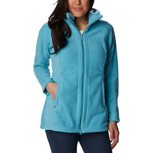 Veste polaire zippée intégrale pour femme, col montant, chaude, coupe ajustée, décontractée, pour l'extérieur, sweat-shirt d'hiver, sweat à capuche thermique pour femme - Product Image 1