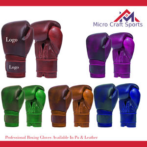 Guantes de Boxeo Profesionales Impermeables para Entrenamiento, Personalizables, de Cuero PU de Alta Calidad, Equipo de Boxeo de Sialkot, Pakistán - Product Image 2
