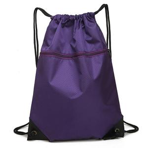 Bolsa Deportiva Básica con Cordón, Mochila de Gimnasio, Bolsa de Viaje, Bolsa de Playa, Bolsa de Compras de Malla, Se Acepta Logotipo Personalizado - Product Image 4