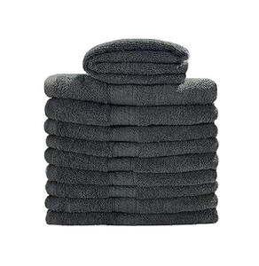 Toalla Facial de Algodón Gris para Spa Profesional, Suave, de Secado Rápido, para Uso Facial en Salón de Belleza - Product Image 1