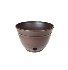 กระถางเก็บสายยางรดน้ำทรงกรวยสีบรอนซ์ทันสมัย พร้อมรูสำหรับเชื่อมต่อ ที่เก็บสายยางกลางแจ้ง - Product Image 1