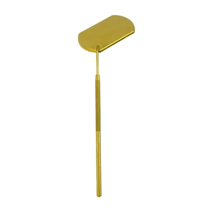 Gold Plated Stainless Steel 3X Reflective OEM Beauty Tools Eyelash <b>Mirrors</b> Smooth Finishing Lash <b>Mirrors</b> - Product Image 5