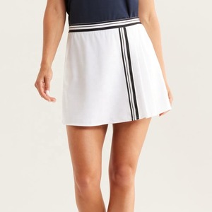 Jupe de tennis personnalisée de haute qualité avec logo, grande taille, pour femmes, idéale pour le sport et la course à pied, en vente - Product Image 4