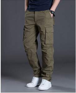 Pantalones Cargo de Lona Impermeables para Hombre, con Cierre y Múltiples Bolsillos, de Pierna Recta, Casuales, Venta al Por Mayor, Oferta 2026 - Product Image 6