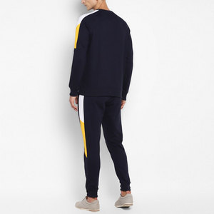 Ensembles de survêtements streetwear pour hommes, 100% coton, délavés à l'acide, matériau épais et respirant, pour l'extérieur en hiver, avec logo personnalisé - Product Image 4