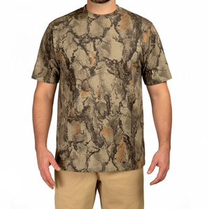 Chemises de sport à manches longues en tissu respirant pour hommes, camouflage sublimé, vente en gros, chemise de chasse professionnelle pour garçons - Product Image 1