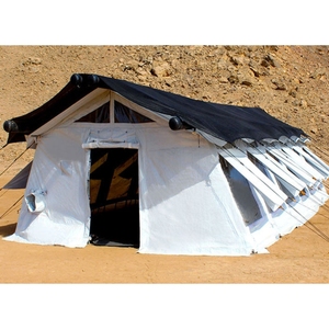 Tente familiale Nizam Din Sons NDS-07 double pour 5-6 personnes, en PE tissé, robuste, 4 saisons, imperméable, pour expéditions et camping dans le désert - Product Image 1