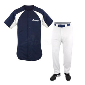 Servicio OEM, Uniforme de Béisbol de Color Sólido de Alta Calidad al por Mayor, 100% Poliéster, Ropa de Equipo, Uniforme de Béisbol a Bajo Precio - Product Image 1