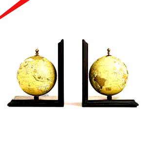 Sujetalibros de metal con acabado antiguo de Anchor Bookens, ideales para hogares modernos, bibliotecas, oficinas corporativas y como soporte decorativo para libros. - Product Image 5