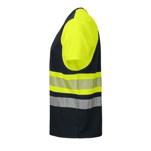 Chemises de travail haute visibilité pour hommes, fabrication sur mesure OEM ODM, t-shirts à manches courtes réfléchissants pour les travailleurs du bâtiment - Product Image 3
