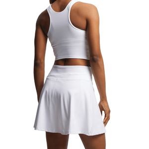 Jupes de sport pour femmes avec logo personnalisé, taille haute, élastiques, séchage rapide, mini plissées, pour le golf, le tennis, entraînement athlétique, jupe pour femmes - Product Image 1