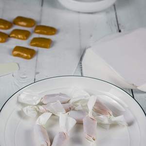 Food Colored Coated Double Side Waterproof Candy Twistable <b>Wrap</b> Wax <b>Paper</b> - Product Image 3