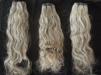 Cheveux Indiens Remy Bruts Non Traités Gris Foncé Clair, Double Trame Faite à la Machine, Haute Qualité, Prix Abordables, 100g, Toutes Couleurs Disponibles