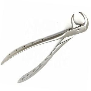 Dental Set Manual Power Source Surgical Instruments Forceps for Upper Incisors Alveolar Bone Teeth Extraction by <b>Blush</b> surgical - Product Image 1