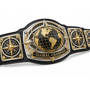 Ceinture de championnat de lutte, de boxe et de MMA personnalisable avec logo, en métal, unisexe, droite, 2,2 m, diamètre 50 mm, marque personnalisée TRX-WS042, en PU - Product Image 3