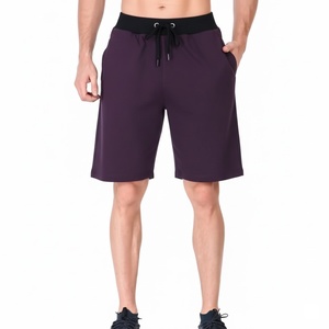 Best Manufacturer Supplier's Low-priced Men's Solid Color Casual Eco-friendly 100% Cotton Quick Dry Breathable Board Shorts - Product Image 1