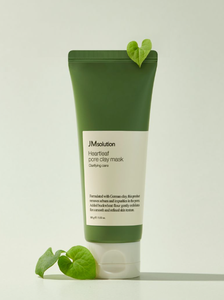 MASCARILLA DE ARCILLA PARA POROS HEARTLEAF DE JMSOLUTION |   100G |   Hidratación, Calmante, Cuidado del Acné, Control de Sebo |   Hialuronato de Sodio |   K-beauty - Product Image 5