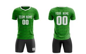 Men's Sports Wear-Wholesale 100% Polyester Soccer Jersey Custom Half T-shirt Front Breathable Anti-Bacterial <b>Unbeatable</b> Prices - Product Image 4