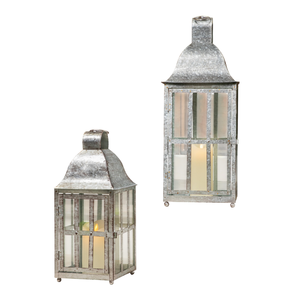 Lámpara de exterior de acero galvanizado de la mejor calidad, farol decorativo de metal y vidrio para jardín y decoración del hogar a un precio asequible. - Product Image 5