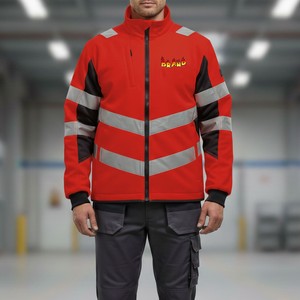 Wholesale Reflective Jacket High Visibility Safety Clothing Custom OEM Manufacturing Service - Product Image 6