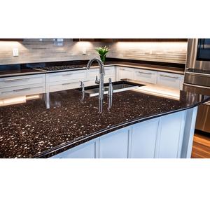 Losas de granito marrón claro de calidad de exportación para encimeras, mesas e interiores de oficinas disponibles a un precio asequible desde India. - Product Image 4