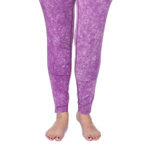 Leggings de compression tricotés à taille haute pour femmes - Séchage rapide, antibactériens, écologiques, respirants, longueur intégrale - En promotion - Product Image 4