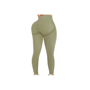 Ensemble de yoga 2 pièces personnalisé pour femme : Leggings taille haute et brassière de sport, ensemble short – Vêtements de sport fitness en gros - Product Image 3