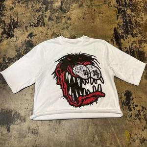 Camiseta de Hombre de Alta Calidad con Estampado Digital, Cuello Redondo, Corte Recto, 100% Algodón, Gruesa, Lisa, Estilo Urbano - Product Image 1