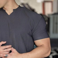 T-shirts pour hommes avec logo personnalisé, 100 % coton, écologiques, coupe décontractée, en vente à bas prix