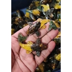 Venta al por Mayor de Tallados de Peces en Orgón con Piedras Preciosas, Decoración Feng Shui para el Hogar, Productos Espirituales de Orgonita para Meditación - Product Image 4