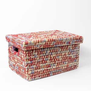 Rectangular seagrass <b>basket</b> with stitching Handmade <b>Storage</b> <b>Basket</b> Wholesale eco-friendly Made Viet Nam - Product Image 2