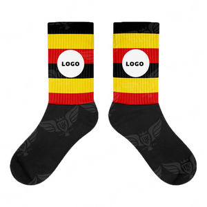 Custom National Flag Crew <b>Socks</b> for <b>Men</b> & Women Cotton Blend <b>Sports</b> & Casual Country Design <b>Socks</b> Wholesale - Product Image 4