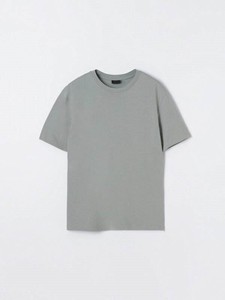 T-shirt à manches courtes col rond vintage surdimensionné en coton 100% lavé à l'acide de haute qualité 230 g/m² pour hommes, impression personnalisée - Product Image 6