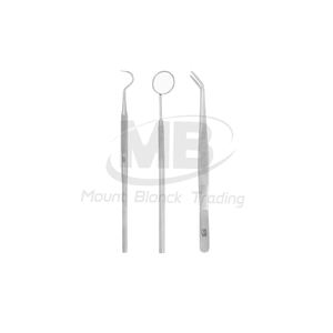 Kit de examen dental de acero inoxidable, kit de instrumentos para examen dental, kit profesional de examen dental, instrumento médico. - Product Image 1