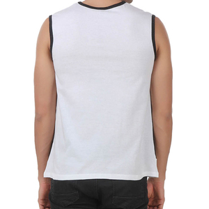 Débardeur Homme de Haute Qualité Col Rond Tricoté pour Musculation et Sport Personnalisable Léger et Doux en Polyester/Coton/Spandex - Product Image 2