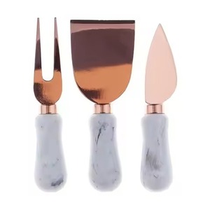 Premium Stainless Steel <b>Cheese</b> <b>Knife</b> <b>Set</b> Charcuterie Accessories for Modern Dining - Product Image 3