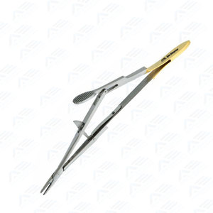 Porte-aiguille Kalt de haute qualité, mécanisme de verrouillage sécurisé, 13 cm, instruments chirurgicaux droits - Product Image 2