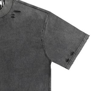 T-shirt homme respirant effet vieilli entièrement personnalisable – Nouvelle mode, best-seller, qualité supérieure à prix abordable - Product Image 2